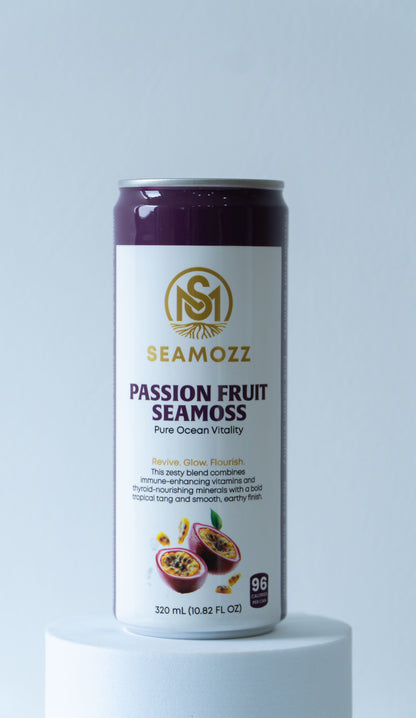 Passion Fruit Seamoss - Pure Ocean Vitality